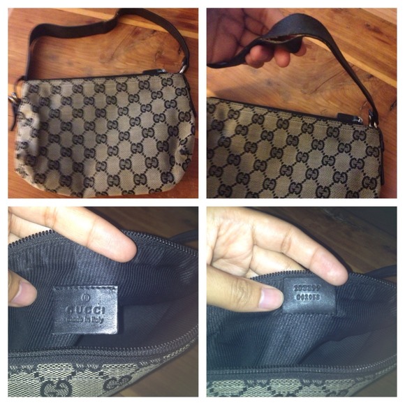 Authentic gucci clutch.  Serial 103399 002058