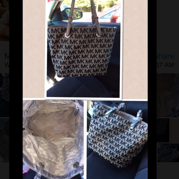 Michael Kors Jet Set large purse/tote