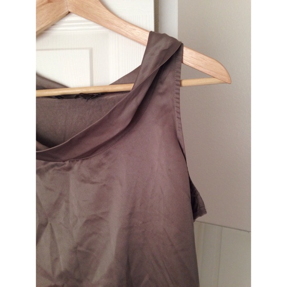 The Limited Grey Cowl Neck Top - Picture 2 of 2