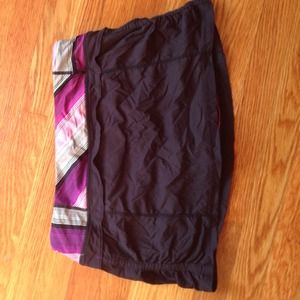 Lululemon tennis shirt with built in shorts