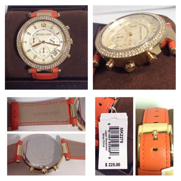 ❌SOLD❌Michael Kors Saffiano Parker Watch - Picture 2 of 4