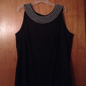 Black Accent Dress