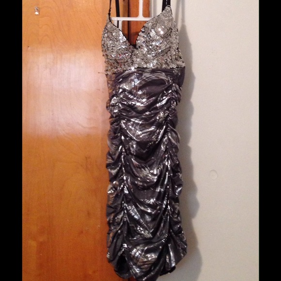 💃Black and silver party dress💃