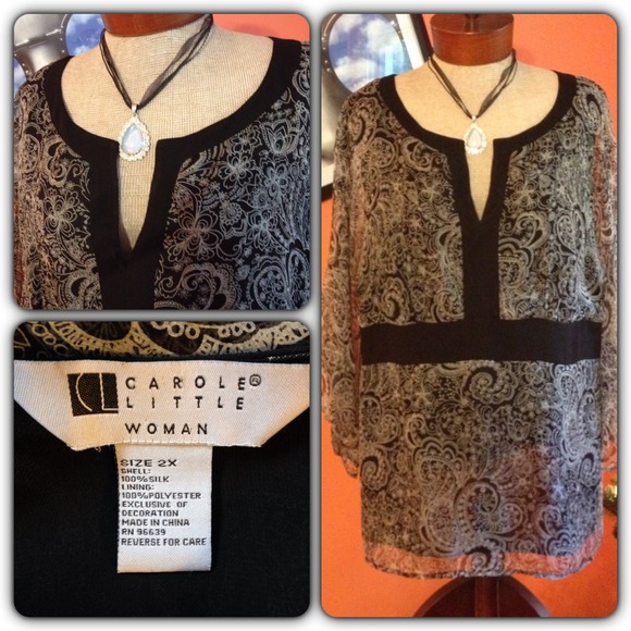 Gorgeous Tunic Sheer Sleeves - Picture 2 of 4