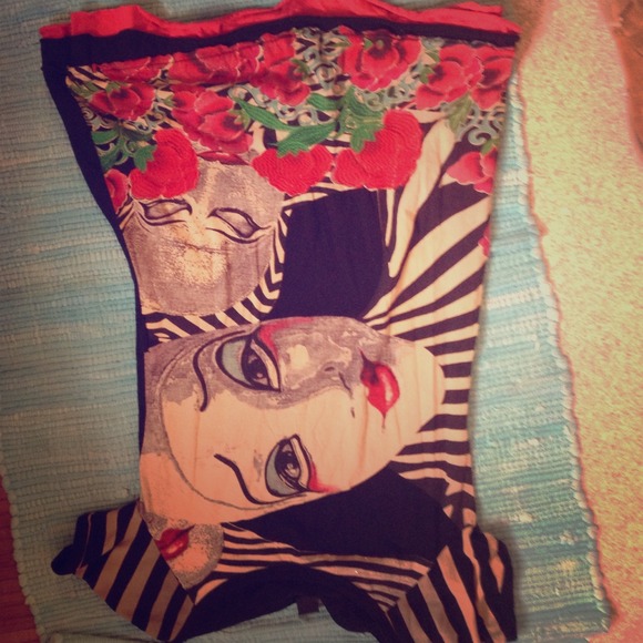 Cirque du soleil Desigual size large mini dress