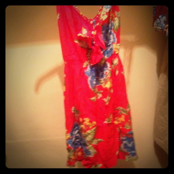 Two floral Abercrombie and Fitch dresses!