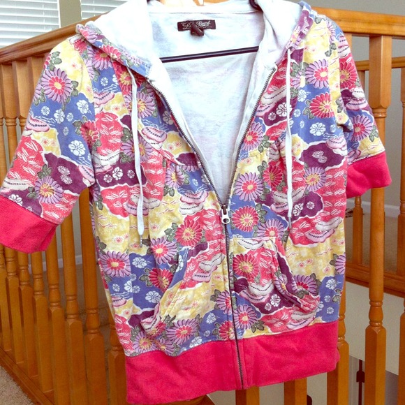 Lucky brand woman's zip up hoodie