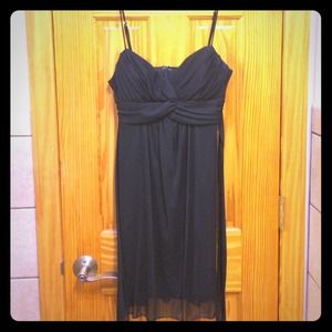 Elegant Black Cocktail Dress