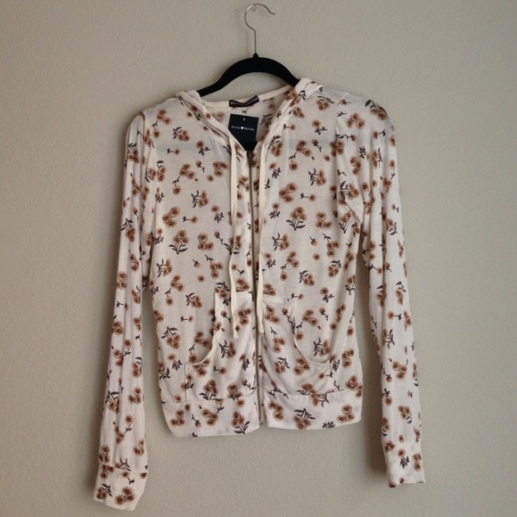 ❌SOLD Brandy RARE zip up hoodie