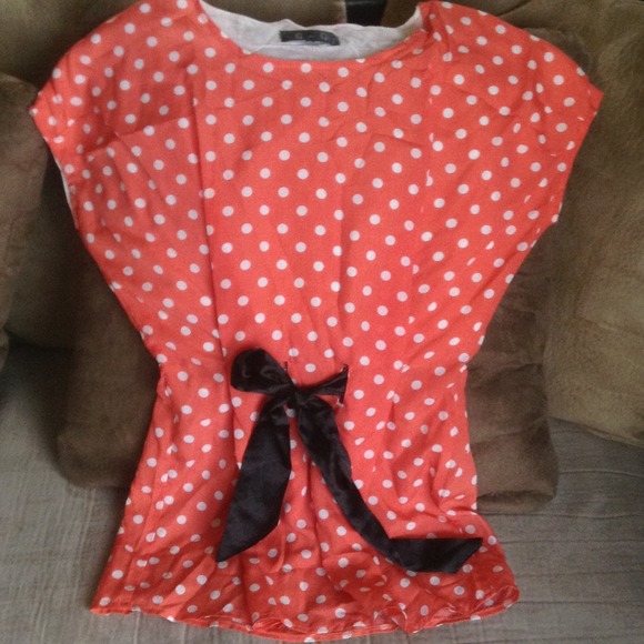 Light orange top