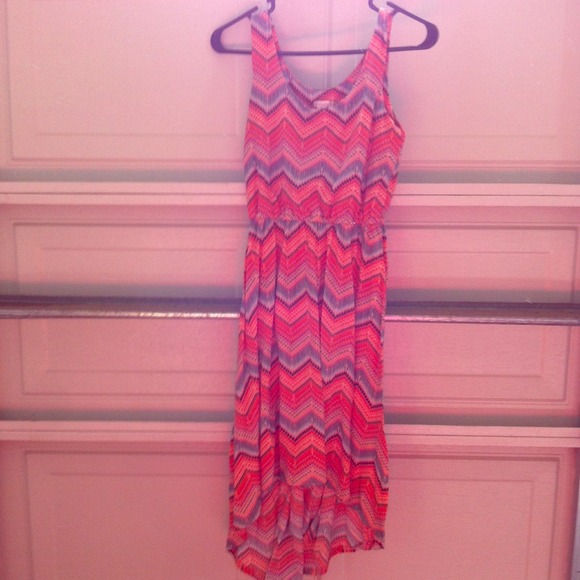 Coral / orange dress