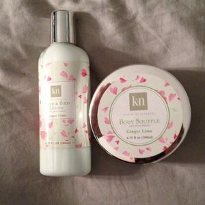 Body Soufflé and Hand and Body Lotion