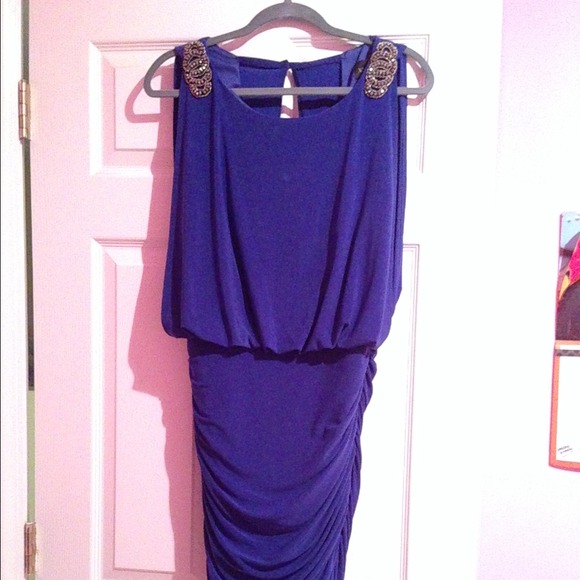 Royal Blue Dress