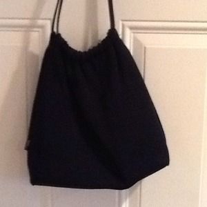 Navy blue sak purse