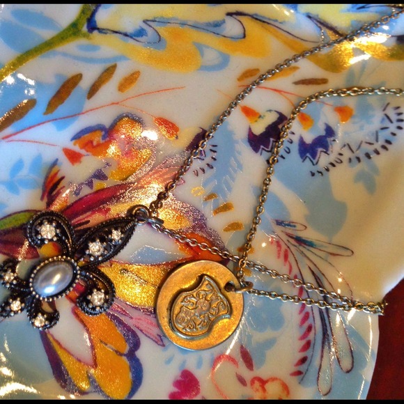 Pretty double strand necklace