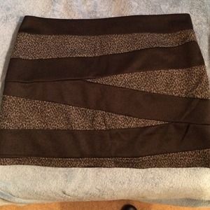 Cheetah skirt