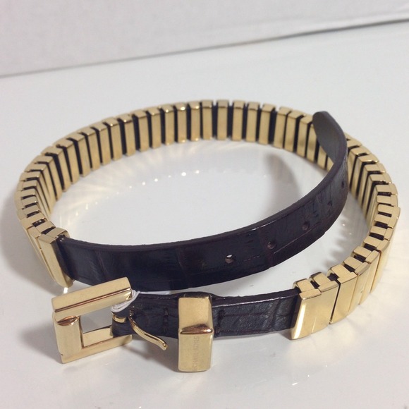 ❌SOLD❌Michael Kors Jet Set Double Wrap Bracelet - Picture 2 of 4