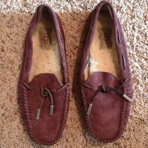 UGG Australia slip on loafers.