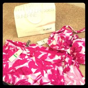 Pink floral Tommy Bahama bikini
