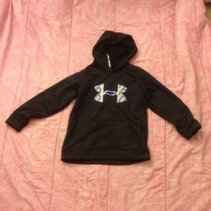 black Under Armour sweatshirt!