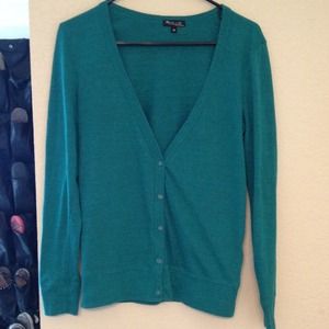 Blue-green Cardigan