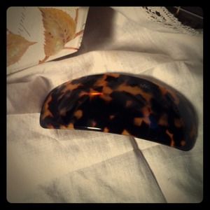 J. Crew large tortoiseshell barrette