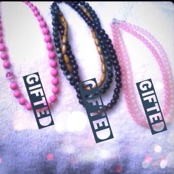 Awesome Beaded Necklaces 3 each