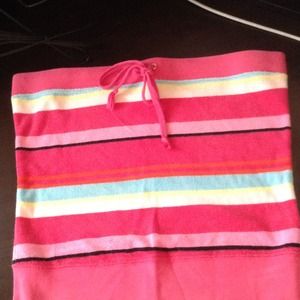 Juicy Couture terry tube top