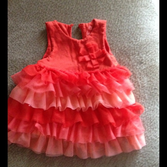 Coral dress - Picture 1 of 1