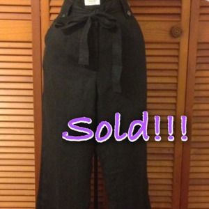 SALE🎈🎉🎊Talbots Black Linen Pants Size 12W