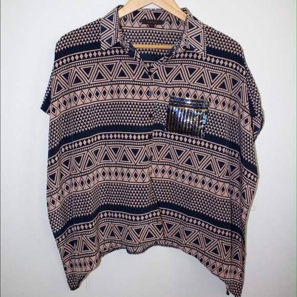 Aztec Dress Shirt