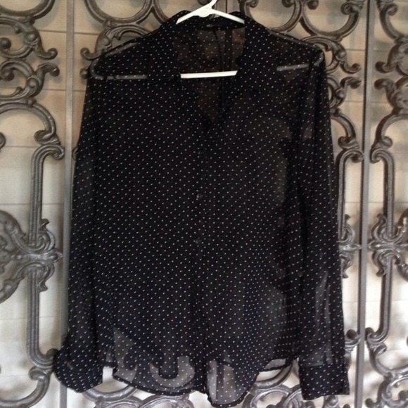 Sheer blouse