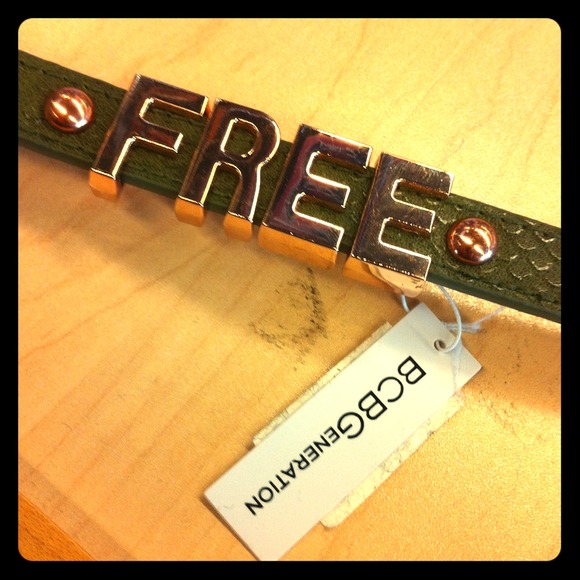 BCBG Accessories - Brand New BCBGENERATION "FREE" bracelet