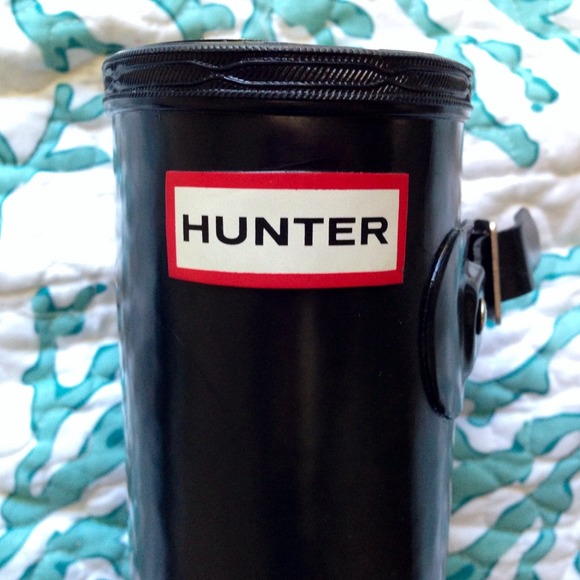 Hunter rain boot customized for short girls
