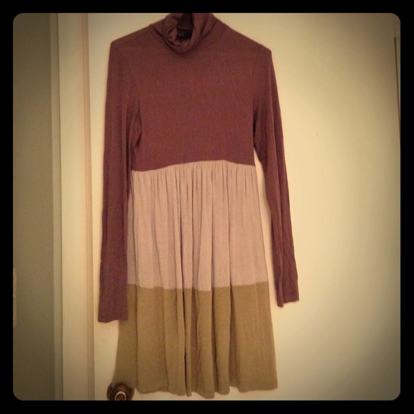 Striped sweater dress, size small