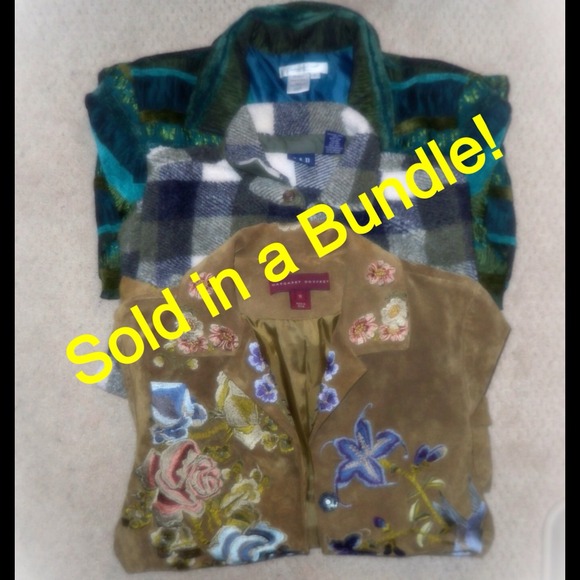 Three Jackets sold in a Bundle!