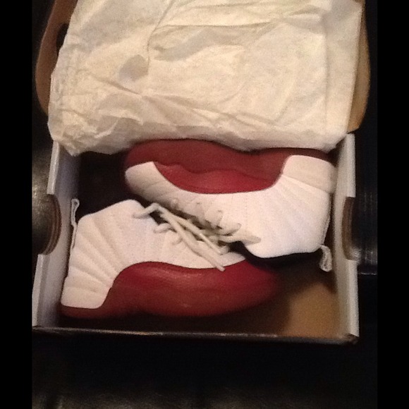 JORDAN #12 (I think ) red n white