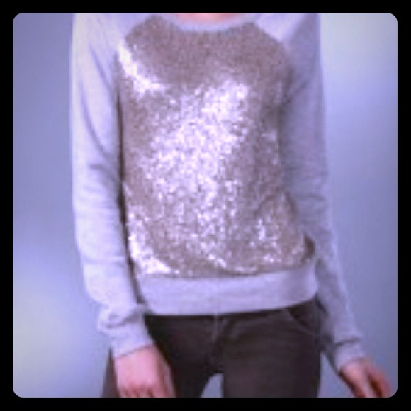 💎all that glitters💎sequin sweat shirt