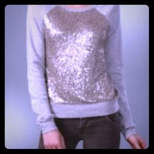 💎all that glitters💎sequin sweat shirt