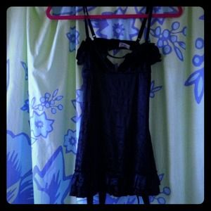 Little BLACK bunny dress 🐇❤️