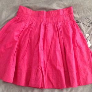 Pink ballet skirt