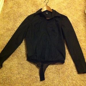 NWOT Victoria's Secret Black Shirt