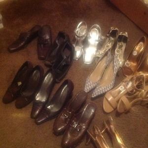 Various Heels and Sandals