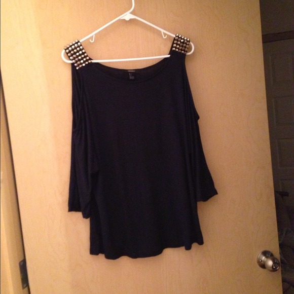 🚫🚫BUNDLED Navy blue studded top