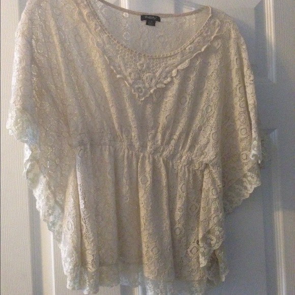 Ivory Lace Top