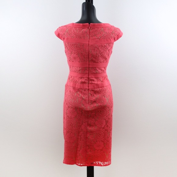 Adrianna Papell Pink Lace Dress - Picture 2 of 4