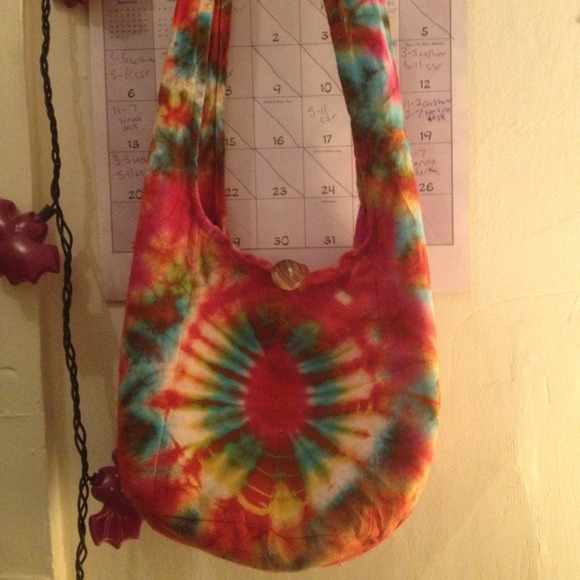 Tye-Dye Hippie Crossbody Bag