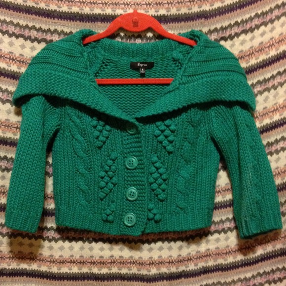 Teal Sweater