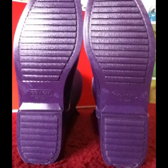 🎋SOLD📦🔖💯AUTHENTIC COACH RAINBOOTS✨NWOB✨ - Picture 2 of 4