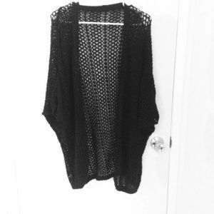 NWOT Brandy Melville Finn Knit Black Cardigan
